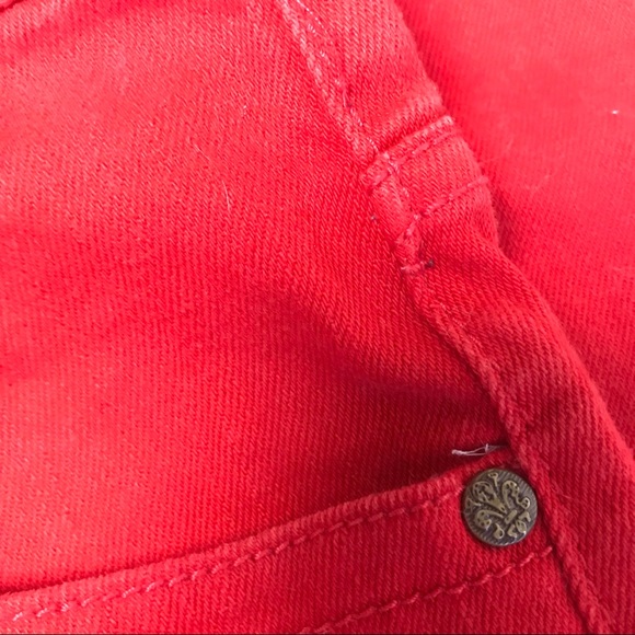 Triple Thread Red Jeans 32/30 - Picture 4 of 10